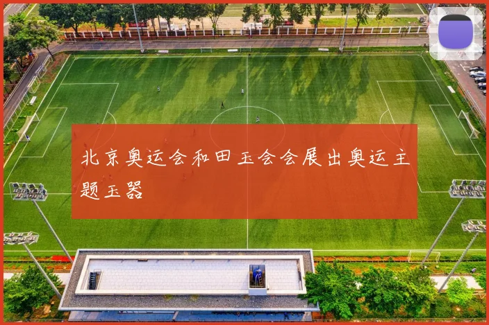 北京奥运会和田玉会会展出奥运主题玉器