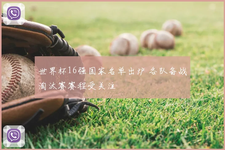 世界杯16强国家名单出炉 各队备战淘汰赛赛程受关注